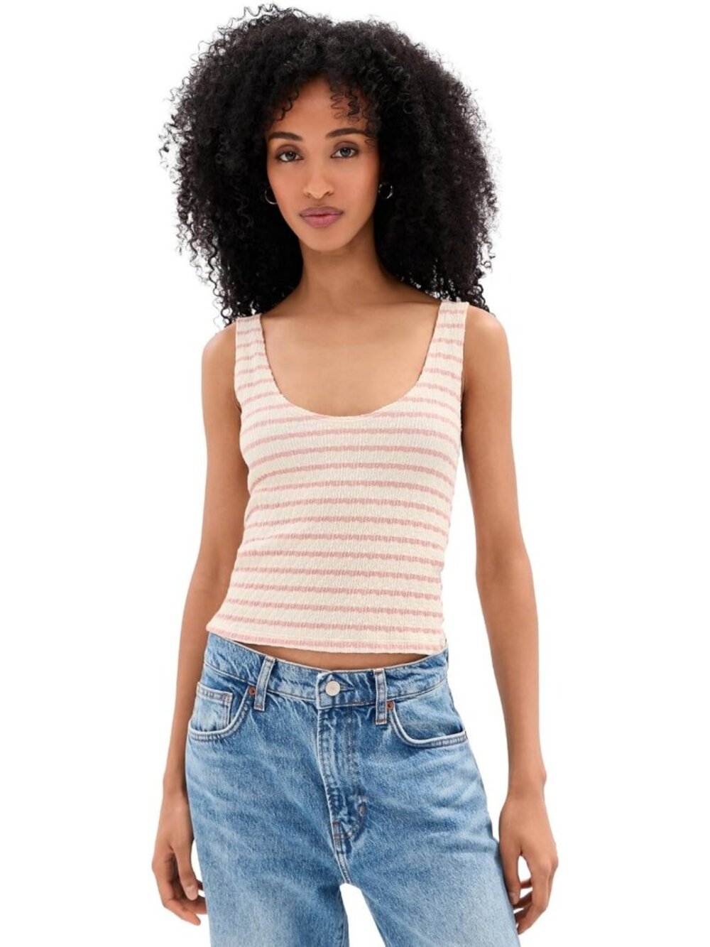 Cropped Stripe Tank Top for Women | Summer Fashion Essential | Trendy & Stylish